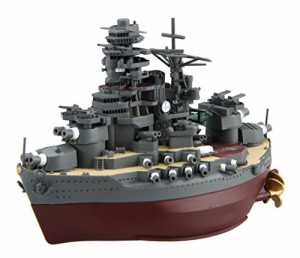 フジミ模型 ちび丸艦隊シリーズ No.34 陸奥 全長約11cm ノンスケール 色分 （未使用品）