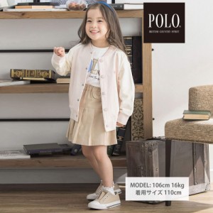 【10％OFF 送料無料 キッズ 子供】 POLO BCS(ポロ・ビーシーエス)×SLAP SLIP（スラップスリップ） ラグランスリーブスタジャン