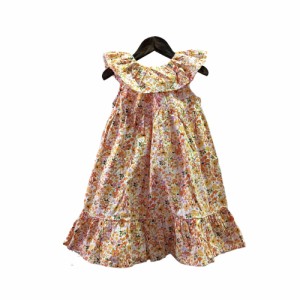 【10％OFF 2024夏物 キッズ 子供 女の子】 Little s.t.closet（リトルエスティークローゼット）　ノースリーブ 花柄 ワンピース