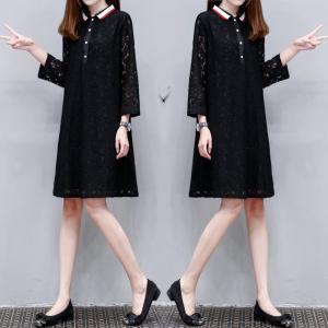 パーティードレス 結婚式のお呼ばれ40代フォーマルワンピース 長袖 レース 刺繍 ワンピース 着痩せ 袖あり ロング 同窓会 黒 ワンピースの通販はau Pay マーケット Dress Box 商品ロットナンバー