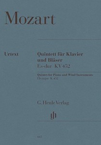 モーツァルト : ピアノ五重奏曲 変ホ長調 K452 (木管四重奏(オーボエ、クラ(中古品)