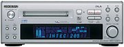 ONKYO INTEC205 Hi-MDデッキ シルバー MD-105FX(S)(中古品)