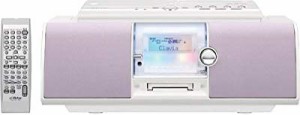 JVCケンウッド ビクター CD-MDポータブルシステム ピンク RC-L1MD-P(中古品)