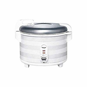 パナソニック 炊飯器 2升 マイコン式 ホワイト SR-UH36P-W(中古品)