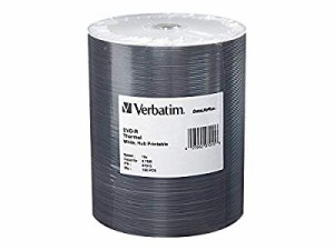 VERBATIM 97015 DVD-R 4.7ギガバイト16X W TP EVR HUB 100PK(中古品)