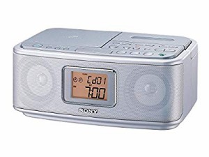 ソニー SONY CDラジオカセットレコーダー CFD-E501 : FM/AM対応 シルバー C(中古品)