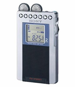 SONY FMステレオ/AMポケッタブルラジオ R431 シルバー SRF-R431/S(中古品)
