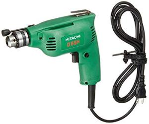 HiKOKI(旧日立工機) 電気ドリル 鉄工用 AC100V 240W 鉄工6.5mm 木工9mm 軽 (中古品)