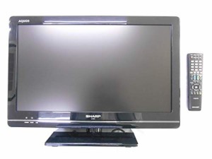 シャープ 22V型 液晶 テレビ AQUOS LC-22K5-B フルハイビジョン HDD(外付) (中古品)