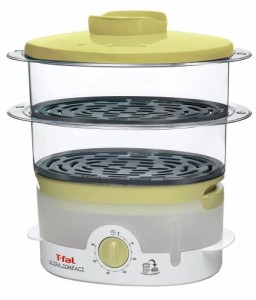 T−fal（ティファール） 電気蒸し器 スチームクッカー ウルトラコンパクト (中古品)