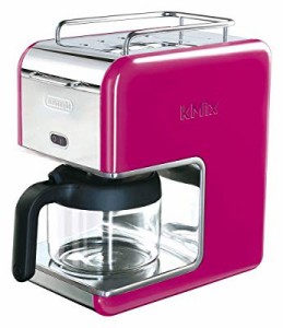 DeLonghi kMix(ケーミックス) ブティック ドリップコーヒーメーカー マゼン(中古品)