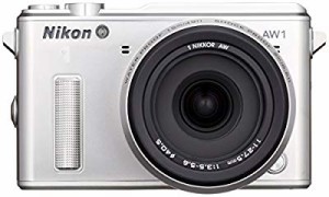 Nikon ミラーレス一眼カメラ Nikon1 AW1 防水ズームレンズキット シルバー (中古品)