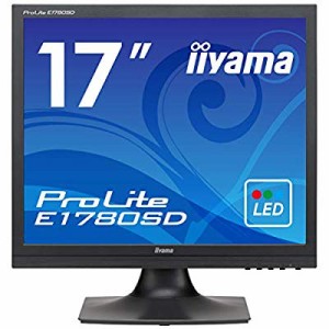 iiyama モニター ディスプレイ E1780SD-B1 (17インチ/スクエア(SXGA)/TN/D-(中古品)