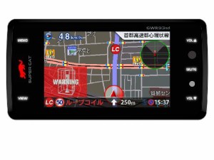 ユピテル レーダー探知機 スーパーキャット超高感度GPSアンテナ搭載 一体型(中古品)