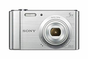 Sony W800/S 20.1 MP Digital Camera (Silver) by Sony(中古品)