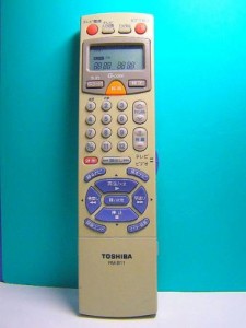 東芝 ビデオリモコン RM-B11(中古品)