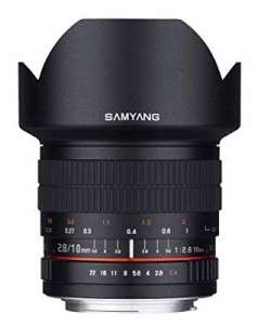 Samyang 10?mm f2?. 8?ED AS NCS CS超広角レンズCanon EF - Sタイプfor Can(中古品)