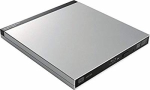 ロジテック(エレコム) Blu-rayディスクドライブfor MacUSB3.0スリム/シルバ(中古品)