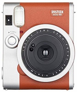 FUJIFILM インスタントカメラ チェキ instax mini 90 ネオクラシック ブラ (中古品)