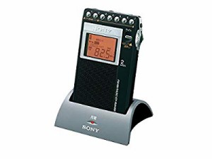 ソニー SONY PLLシンセサイザーラジオ FM/AM/ワイドFM対応 片耳巻取り 名刺(中古品)