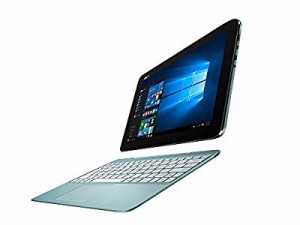 ASUS 2in1 タブレット ノートパソコン TransBook T100HA-BLUE Windows10/Mi(中古品)