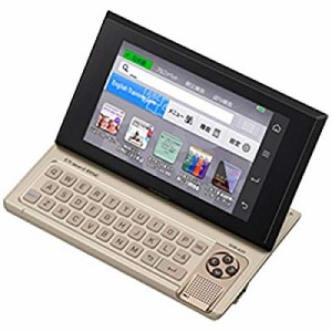 カシオ デジタル英会話学習機 EX-word RISE XDR-A20GD ゴールド コンテンツ(中古品)