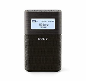 ソニー SONY ホームラジオ SRF-V1BT : FM/AM/ワイドFM/Bluetooth対応 ブラ (中古品)