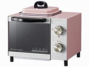 コイズミ オーブントースター 目玉焼き機能付き ピンク KOS-0703/P(中古品)