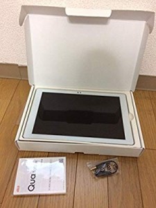 タブレット端末 Qua tab PZ LGT32SWA WHITE(中古品)