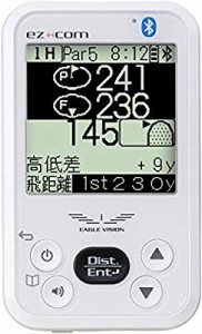 アサヒゴルフ EAGLE VISION ez com GPSゴルフナビ ハンディータイプ ユニセ(中古品)