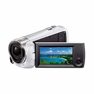 ソニー SONY ビデオカメラ HDR-CX470 32GB 光学30倍 ホワイト Handycam HDR(中古品)