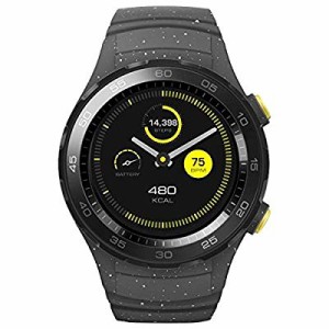 ファーウェイ スマートウォッチ（コンクリートグレー）HUAWEI WATCH 2 Spor(中古品)