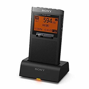 ソニー SONY PLLシンセサイザーラジオ SRF-T355K : FM/AM/ワイドFM対応 片 (中古品)