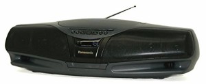 Panasonic パナソニック　RX-DT75 ブラック　ポータブルステレオCDシステム(中古品)