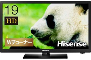 ハイセンス 19V型 ハイビジョン 液晶テレビ 19A50 外付けHDD裏番組録画対応(中古品)