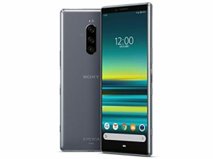 au SONY Xperia 1 SOV40 グレー(中古品)