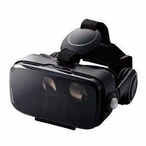 エレコム VRゴーグル VRヘッドセット ヘッドホン一体型 【DMMで使えるポイ (中古品)