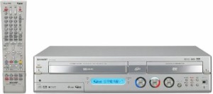 シャープ 160GB ビデオ一体型DVDレコーダー DV-HRW50(中古品)