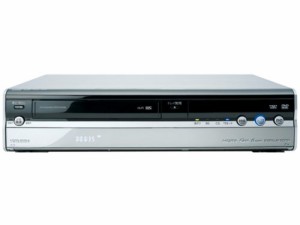 MITSUBISHI 楽レコ 地上・BS・CS110度デジタル内蔵レコーダー VHS一体型HDD(中古品)