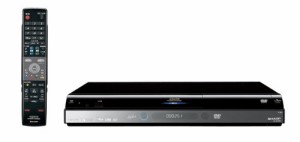 シャープ 1TB DVDレコーダー AQUOS DV-ACW80(中古品)
