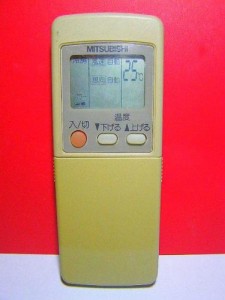 三菱電機 エアコンリモコン GP82（中古）