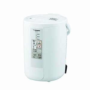 象印 スチーム式加湿器 加湿量500mL/h ホワイト ZOJIRUSHI EE-RN50-WA（中古）