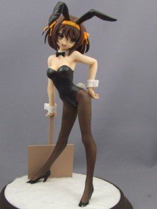 メタモフィギュア 涼宮ハルヒの憂鬱 涼宮ハルヒ (バニーVer.)(中古品)