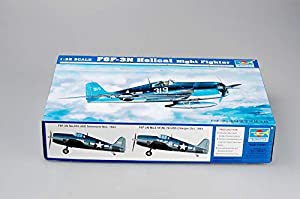 トランペッター 1/32 グラマン F6F-3N ヘルキャット ナイトファイター 0225(中古品)