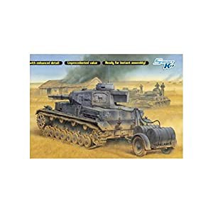 サイバーホビー 1/35 4号E 潜水戦車w/トレーラー 86402(中古品)