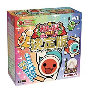 太鼓の達人Wii 決定版(太鼓とバチ同梱版)(中古品)