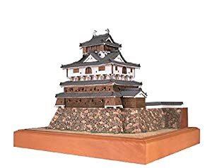 ウッディジョー 1/150 岩国城 木製模型 組立キット(中古品)