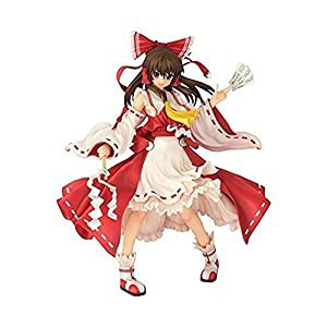 中古】東方Project 紅く 博麗霊夢 唖采弦二 Ver. 1/7スケール 塗装