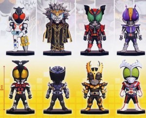 仮面ライダーシリーズ ワールドコレクタブルフィギュアvol.9 全8種(中古品)