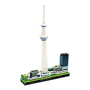 ナノブロック 東京スカイツリー(R)  デラックスエディション ver.2.0(中古品)